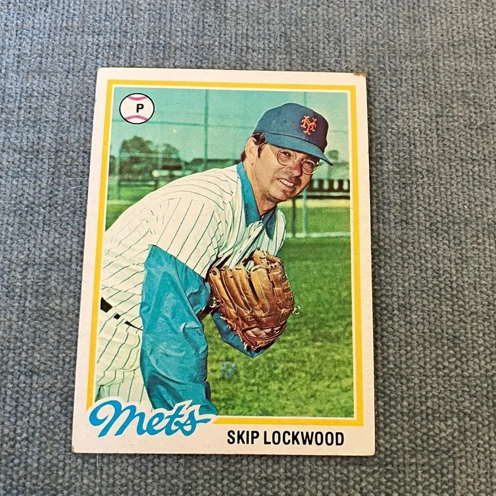 1978 Topps New York Mets Baseball Card Trading Card